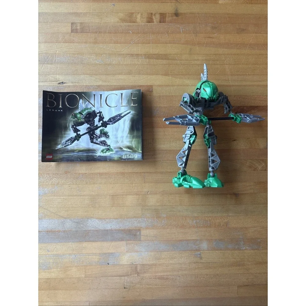 LEGO BIONICLE: Rahkshi Lerahk (8589) & Instructions Complete Without Katraa